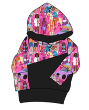 Load image into Gallery viewer, Girls Can Do Anything Grow With Me Hoodie (or Crewneck)
