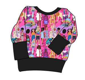 Girls Can Do Anything Grow With Me Hoodie (or Crewneck)