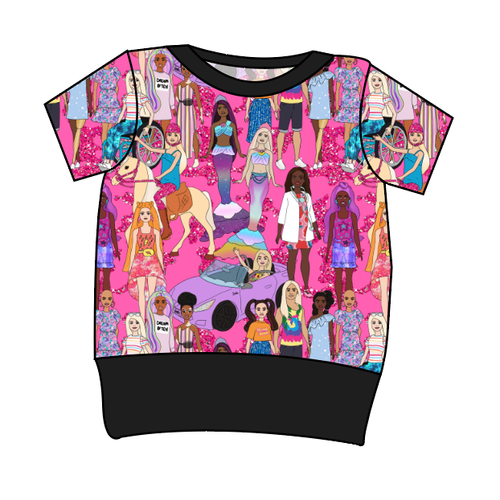 Girls Can Do Anything Grow With Me Tee