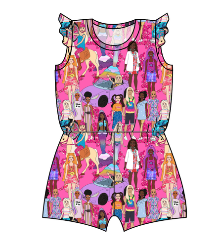 Girls Can Do Anything Ivy Summer Romper