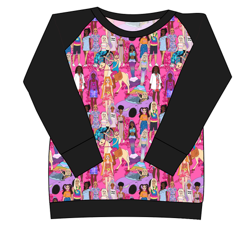 Girls Can Do Anything Ladies' Classic Crewneck