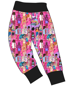 Girls Can Do Anything Ladies' Joggers and Jogger Shorts