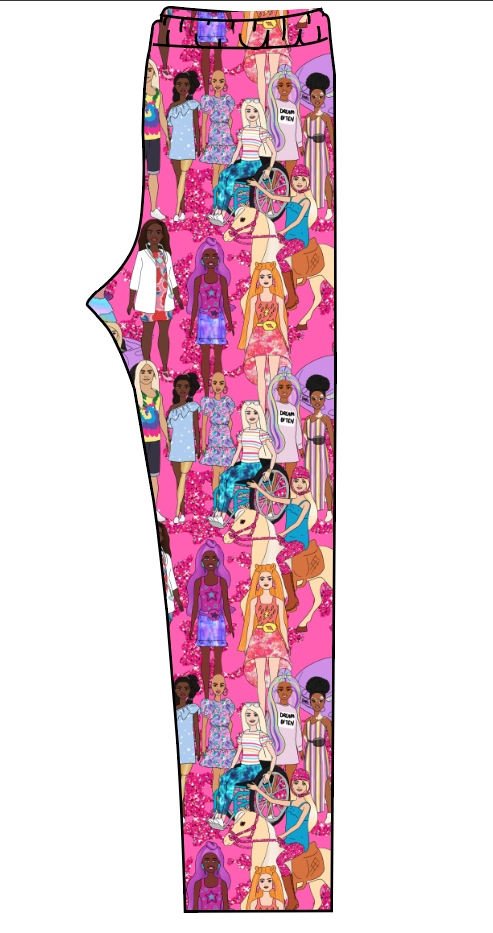 Girls Can Do Anything Ladies' Lounge Leggings