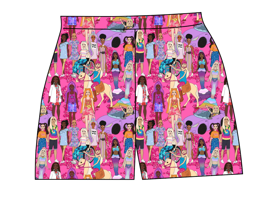 Girls Can Do Anything Ladies' Lounge Shorts