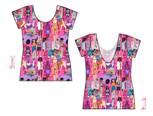 Load image into Gallery viewer, Girls Can Do Anything Ladies&#39; Low Back Ballerina Tee