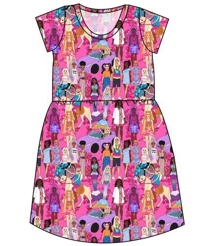 Girls Can Do Anything Ladies' Play Dress