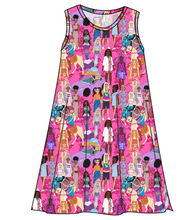 Load image into Gallery viewer, Girls Can Do Anything Ladies&#39; Swing Dress