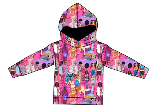 Girls Can Do Anything Oversized Hoodie