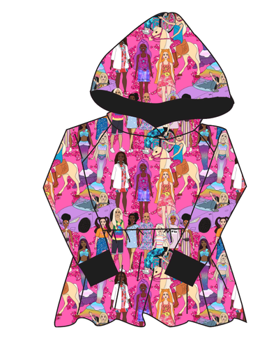 Girls Can Do Anything Peplum Hoodie (or Crewneck)