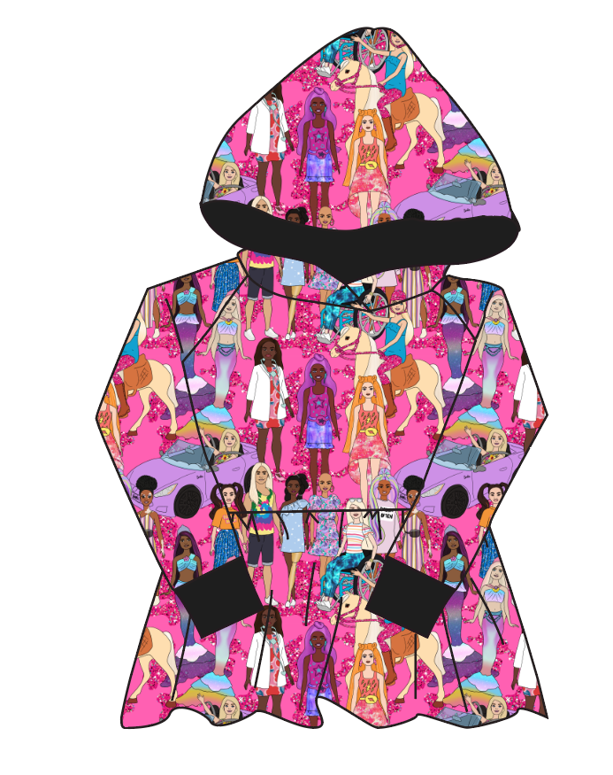 Girls Can Do Anything Peplum Hoodie (or Crewneck)