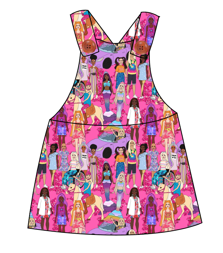 Girls Can Do Anything Skirt-Alls