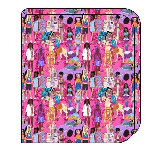 Girls Can Do Anything Swaddle Blanket