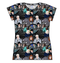 Load image into Gallery viewer, Nevermore Academy Ladies&#39; Basic Tee