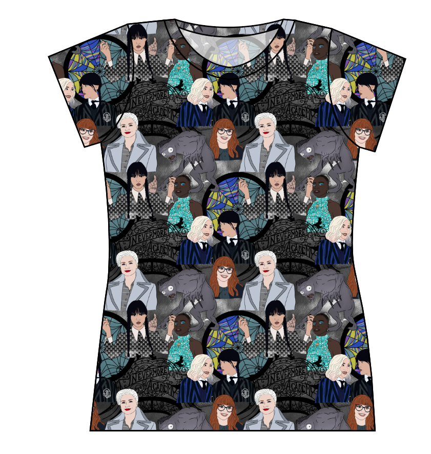 Nevermore Academy Ladies' Basic Tee