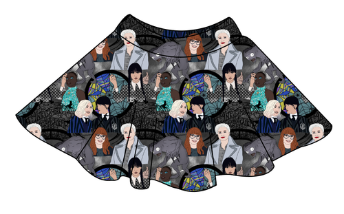 Nevermore Academy Ladies' Circle Skirt