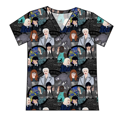 Nevermore Academy Ladies' Slouchy V-Neck Tee