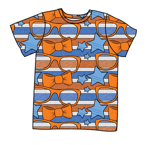 Stripes & Bowties Basic Tee and Tank