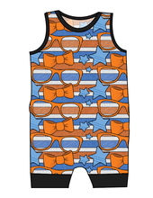 Load image into Gallery viewer, Stripes &amp; Bowties Emmett Pants And Shorts T-Shirt Romper