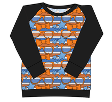 Load image into Gallery viewer, Stripes &amp; Bowties Ladies&#39; Classic Crewneck