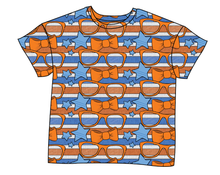 Load image into Gallery viewer, Stripes &amp; Bowties Ladies&#39; Oversized Tee