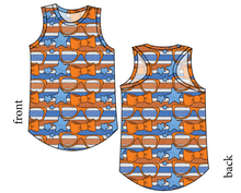 Load image into Gallery viewer, Stripes &amp; Bowties Ladies&#39; Summer Tank