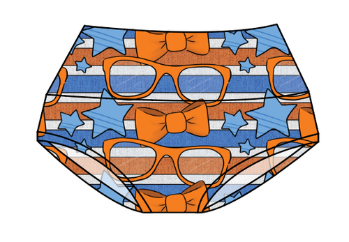 Stripes & Bowties Ladies' Underwear