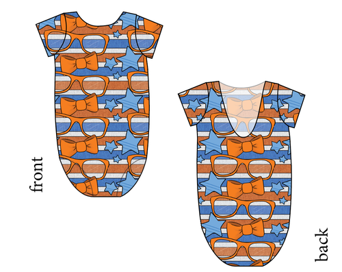 Stripes & Bowties Leo