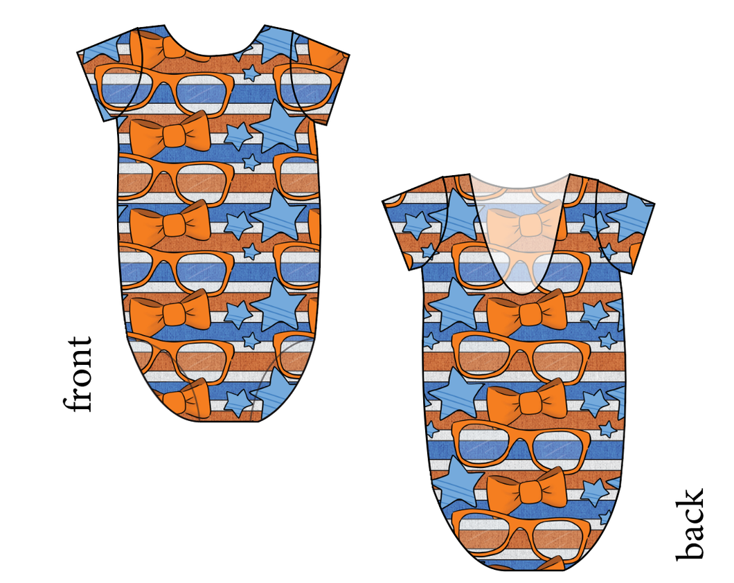 Stripes & Bowties Leo