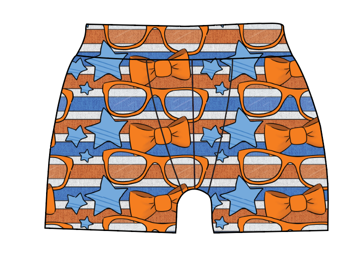 Stripes & Bowties Mens' Boxer Briefs