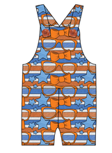 Load image into Gallery viewer, Stripes &amp; Bowties Overalls and Shortalls