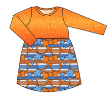 Load image into Gallery viewer, Stripes &amp; Bowties Play Dress