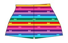 Load image into Gallery viewer, Meow Stripes Ladies&#39; Lounge Shorts