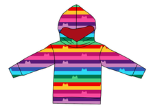 Load image into Gallery viewer, Meow Stripes Oversized Hoodie