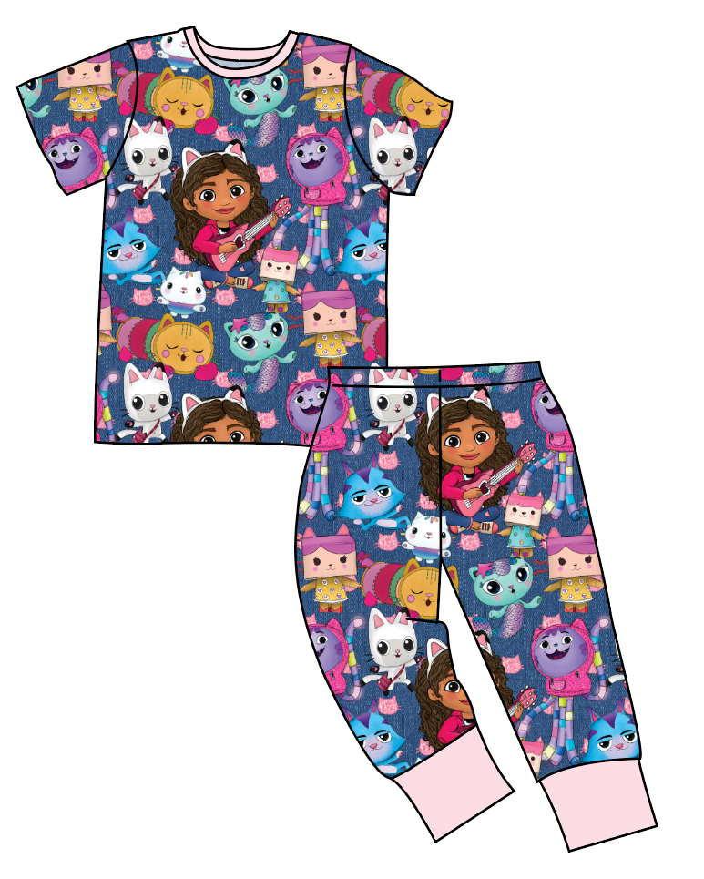 Gabby Cats Basic Loungewear Set
