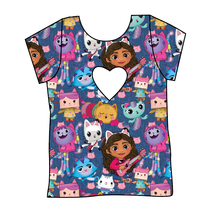 Load image into Gallery viewer, Gabby Cats Cambria Heart Back Tee