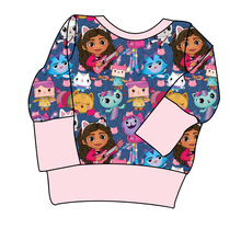 Load image into Gallery viewer, Gabby Cats Grow With Me Hoodie (or Crewneck)