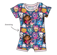 Load image into Gallery viewer, Gabby Cats Grow With Me Pants And Shorts Romper