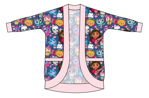 Gabby Cats Kids Cocoon Cardigan