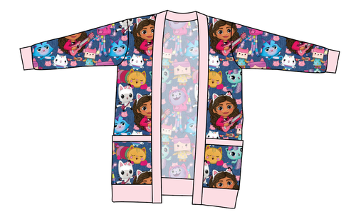 Gabby Cats Ladies' Grandpa Cardigan