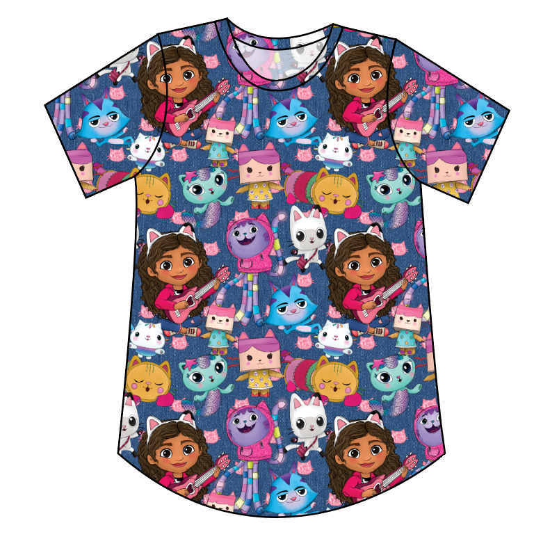 Gabby Cats Kids' Relaxed Tee