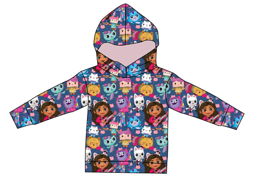 Gabby Cats Ladies Oversized Hoodie