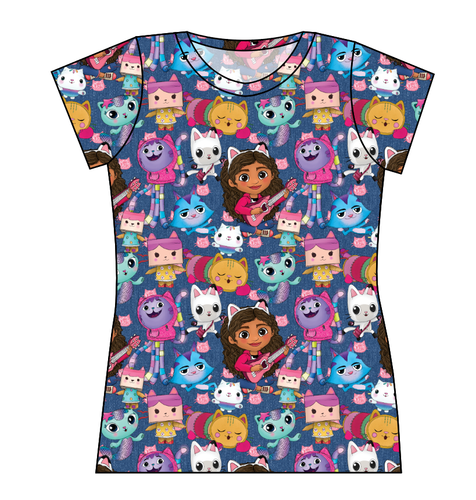 Gabby Cats Ladies' Basic Tee