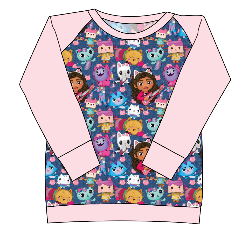Gabby Cats Ladies' Classic Crewneck