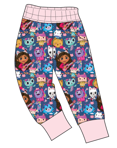 Gabby Cats Mens' Joggers and Jogger Shorts