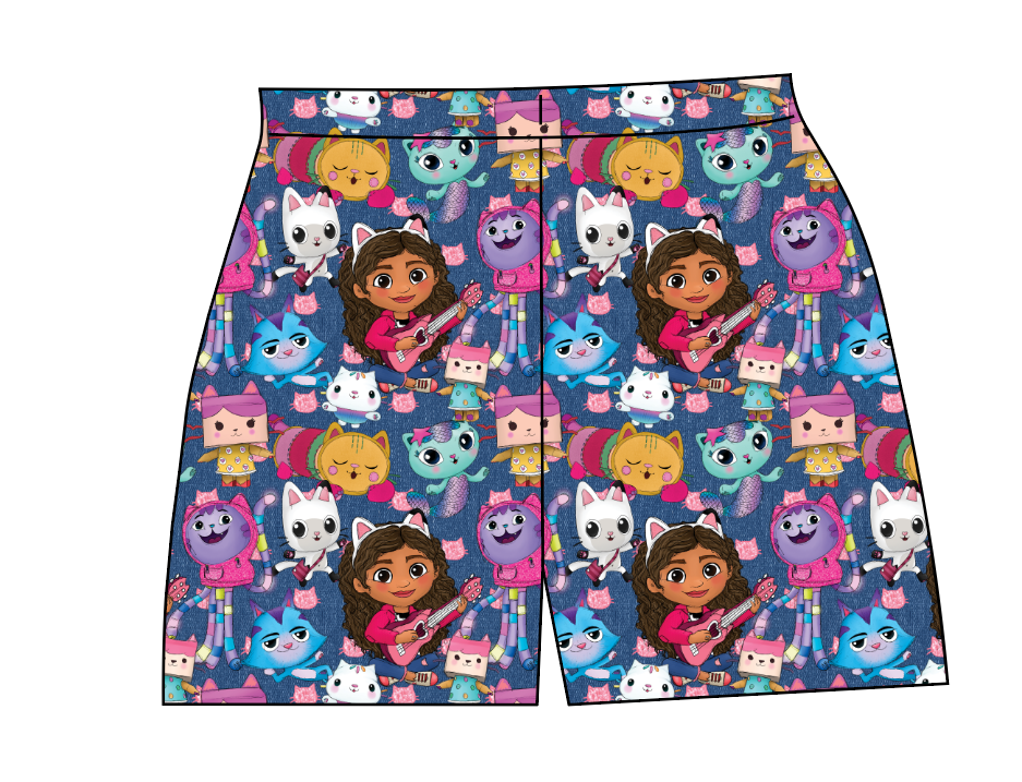 Gabby Cats Ladies' Lounge Shorts