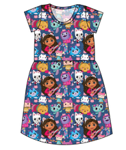 Load image into Gallery viewer, Gabby Cats Ladies&#39; Play Dress