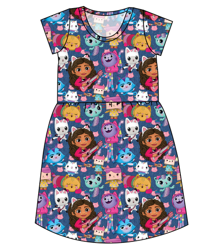 Gabby Cats Ladies' Play Dress