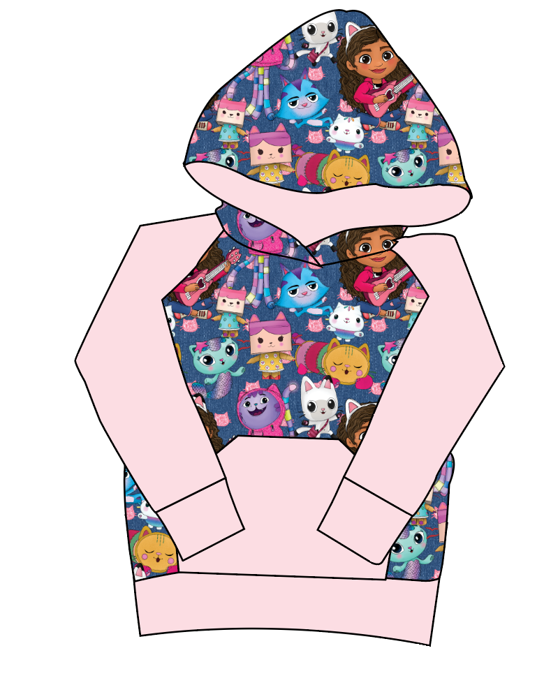 Gabby Cats Mens' Hoodie