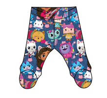 Load image into Gallery viewer, Gabby Cats Newborn Footed Pants