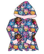 Load image into Gallery viewer, Gabby Cats Peplum Hoodie (or Crewneck)